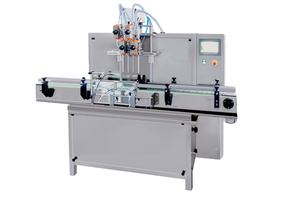 Automatic 4 Head Servo Base Liquid Filling Machine